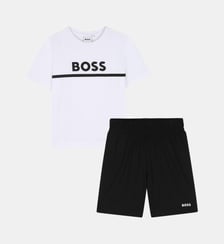 Ensemble t-shirt + short BOSS Kidswear