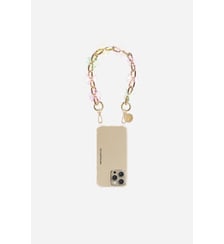 Chaîne de téléphone courte Cassy résine pastel La Coque Française