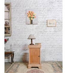Table de chevet en merisier Odile N°1533- Produit chiné Debongout