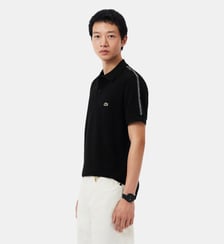 Polo regular fit bandes griffées Lacoste