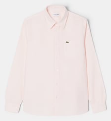 Chemise regular fit Oxford rayée avec poche Lacoste