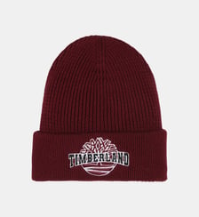 Bonnet brodé en tricot Timberland