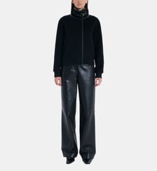 Manteau Malou noir Zapa