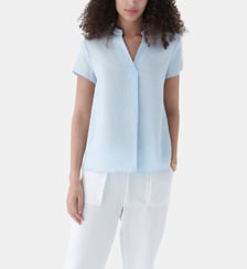 Blouse kat 100% lin - Motifs Uni - Coupe  - Matières Principale Lin Caroll