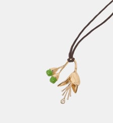 Collier cordon tulipe Maje