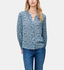 Chemise colomby - Motif imprimé - Viscose lenzing ecovero - Coupe droite Caroll