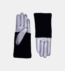 Polka Gants Femme en Cuir Doublés Alpaga Agnelle