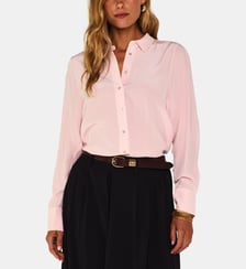 Blouse Col V Brodée En Coton Daniela Maison 123