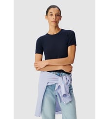 Pull manches courtes tricot en laine Ikks