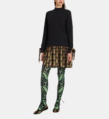 Robe Sporty Scarab Black La DoubleJ