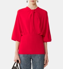 Pull Détail Noeud En Laine Mérinos Lanvin