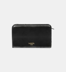 Portefeuille Origami en cuir Lancel