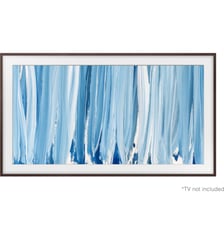 Cadre The Frame couleur Noyer - Compatible TV The Frame 65'' Samsung