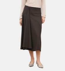 Jupe jouzy - Motif uni - Polyester recycle Caroll