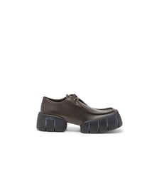 D-Tex-Chaussures style mocassin en cuir brossé Diesel