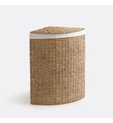 Panier à linge d'angle, en jonc de mer tressé La Redoute Interieurs