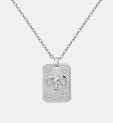 Collier Zodiaque Bélier Argent en Acier 316L Phebus