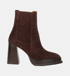 Bottines à Talons Deva Cuir Suédé Bobbies