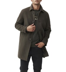 Manteau pardessus mi-long en laine et cachemire Westgate Rodd & Gunn