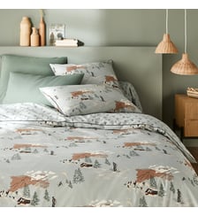 Housse de couette percale de coton La Redoute Interieurs