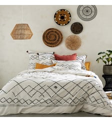 Housse de couette coton La Redoute Interieurs