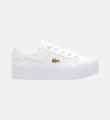 Sneakers Ziane Platform femme en cuir Lacoste