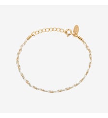 Bracelet doré bordeaux - tulum Caroline Najman