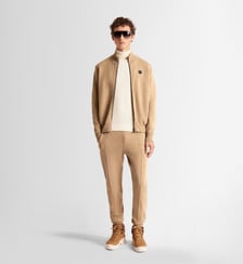 Blouson slim court en laine Fusalp