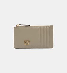 Porte-cartes zippé Pinko