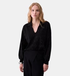 Pull avec broderies bijoux Liu Jo