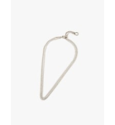 Collier nelson en argent Agnès b.