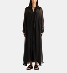 Robe russell en mousseline unie Momonì