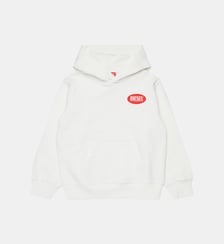 Sweat-shirt avec étiquette ovale Diesel Diesel Kids