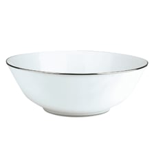 Saladier en porcelaine finition platine - ALBI Christofle