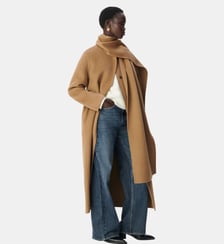 Manteau long avec longues écharpes Ikks