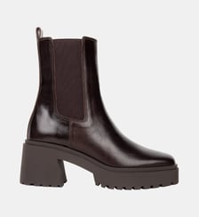 Boots Plates Amara Cuir Bobbies