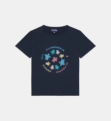 T-shirt en coton organique Tortues Multicolores Vilebrequin
