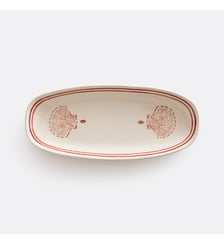 Plat en céramique, motif coquillage La Redoute Interieurs