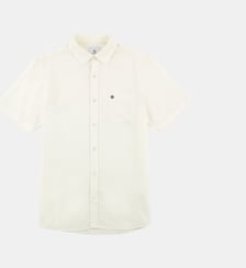 Chemise manches courtes regular avec imprimé Serge Blanco