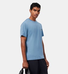 T-shirt coton épais bande siglée Lacoste