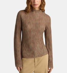 Tricot miraflores en lurex mélange points Momonì