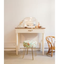 Coiffeuse Art Déco avec miroir Louise N°269- Produit chiné Debongout