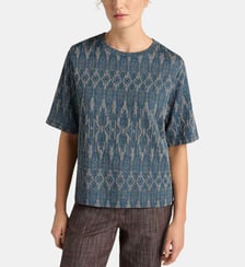 T-Shirt iora en jersey lurex jacquard Momonì