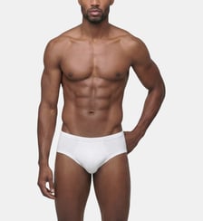 Slip en coton uni Ron Dorff