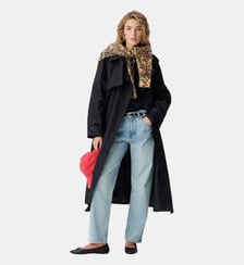 Trench long boutonnage croisé LEA Ikks