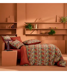 Parure de lit percale de coton Garnier Thiebaut