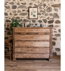Commode en bois de cerisier Garance N°630- Produit chiné Debongout