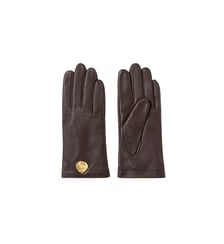 Gants cuir lisse d'agneau bijou doré Claudie Pierlot