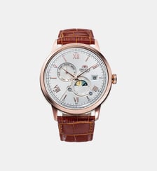 Montre automatique Sun & moon Argenté RA-AK0801S30B Orient