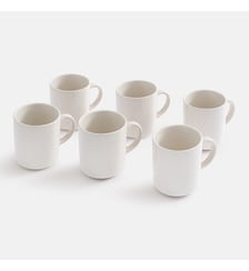 Lot de 6 mugs en grès moucheté La Redoute Interieurs